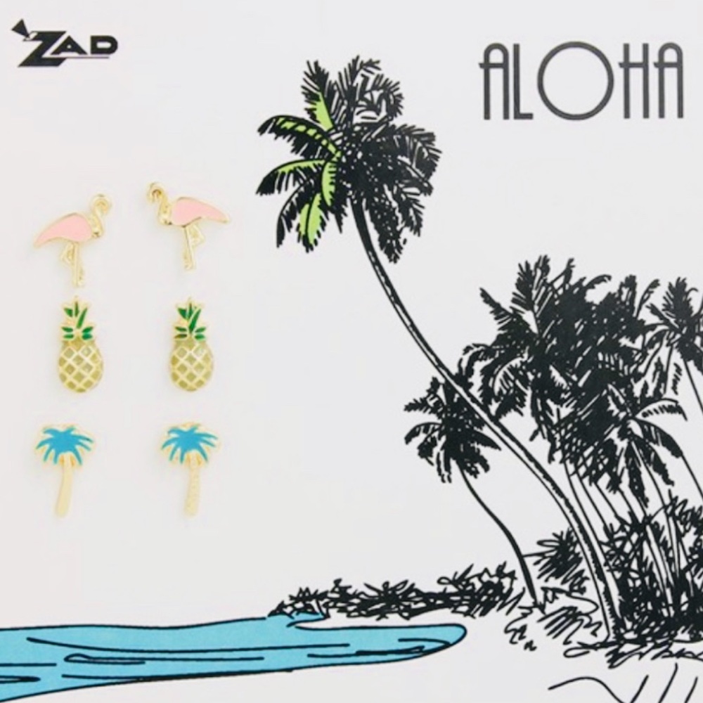 Bundle of New Little Girls Stud Earrings